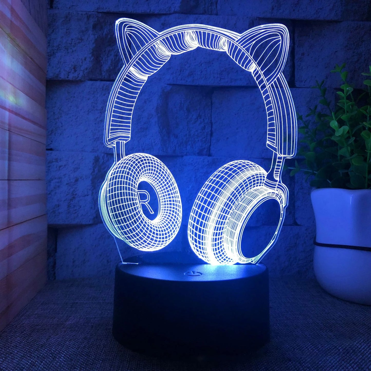 3D LED Gaming Room Lamp